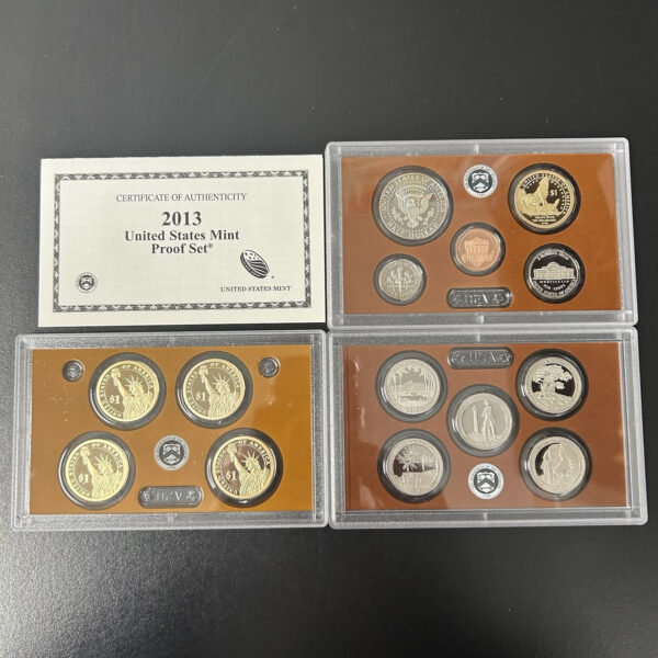 2013 United States Mint 14 Coin Proof Set OGP & COA Free Shipping