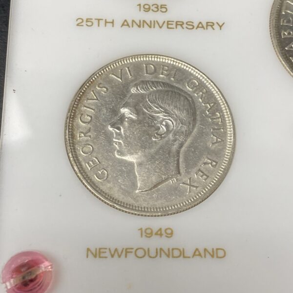 Canada Silver Commemorative 5 Coin Capital Set 1935 1939 1949 1958 1964 0.800 Ag
