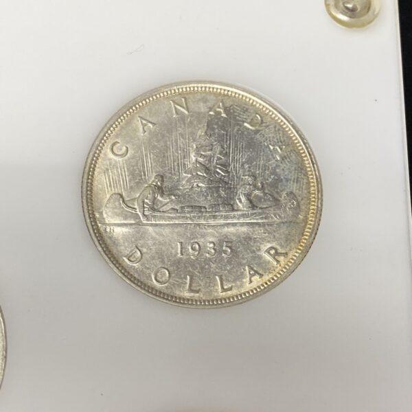 Canada Silver Commemorative 5 Coin Capital Set 1935 1939 1949 1958 1964 0.800 Ag