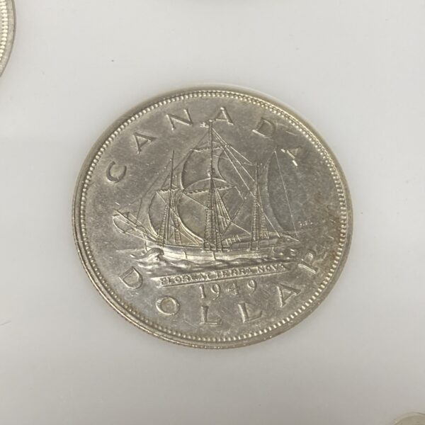 Canada Silver Commemorative 5 Coin Capital Set 1935 1939 1949 1958 1964 0.800 Ag