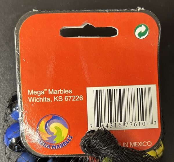 Black Panther Mega Marbles Net Bag 24 Players 1 Shooter Retired Set (2004-2006)