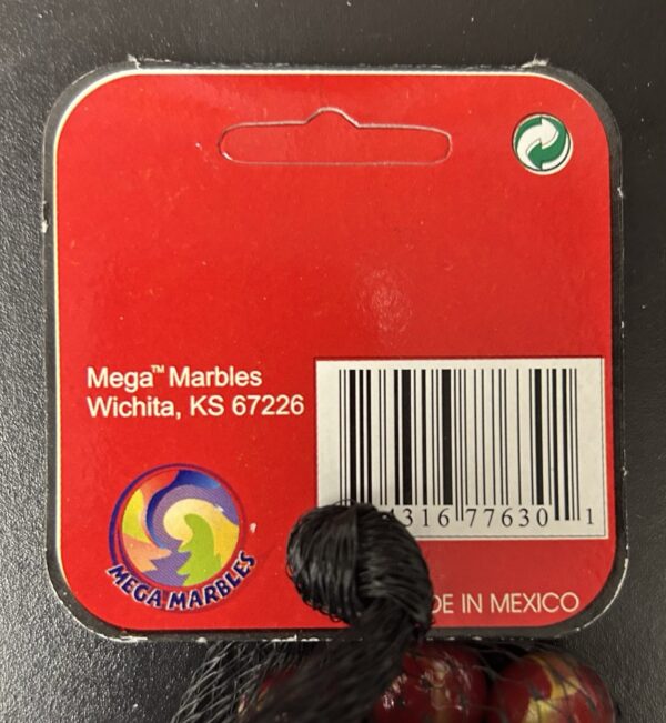 Red Devil Mega Marbles Net Bag 24 Players 1 Shooter Retired Set (2004-2006)