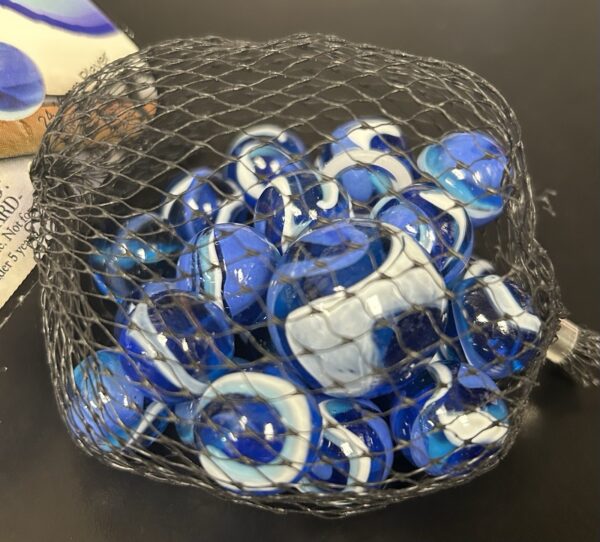 Blue Jay Mega Marbles Net Bag 24 Players 1 Shooter Retired Set (2004-2006)