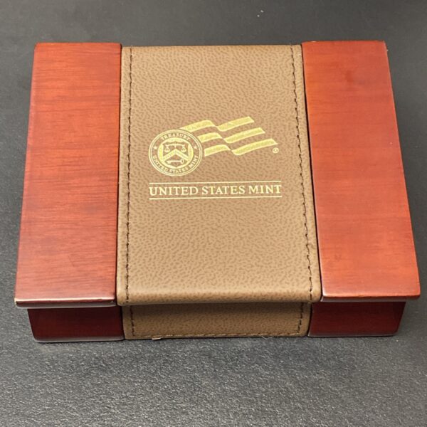 2008 W American Gold Buffalo Proof 1 oz $50 in OGP COA Display Box Fine .9999