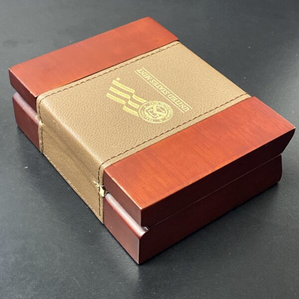 2008 W American Gold Buffalo Proof 1 oz $50 in OGP COA Display Box Fine .9999