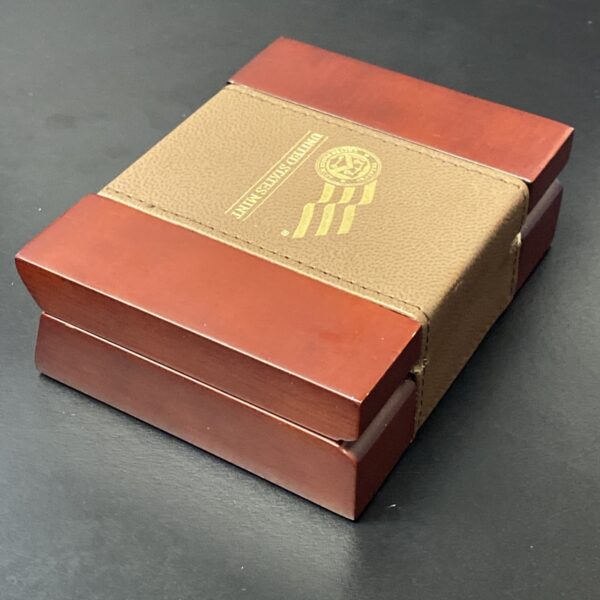 2008 W American Gold Buffalo Proof 1 oz $50 in OGP COA Display Box Fine .9999