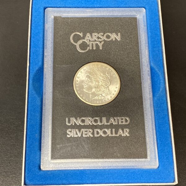 1884-CC $1 Morgan Silver Dollar GSA Uncirculated w/Box (No COA)