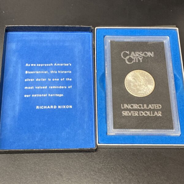 1884-CC $1 Morgan Silver Dollar GSA Uncirculated w/Box (No COA)