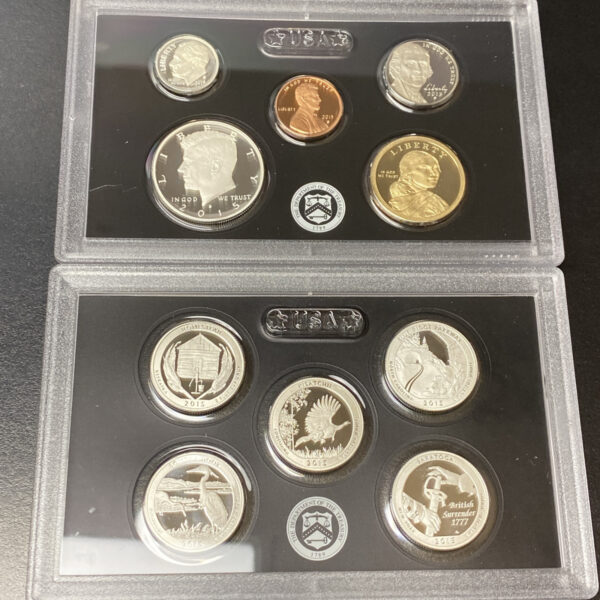 2015 Silver Proof Set U.S. Mint 14 Coins Original Government Packaging OGP COA