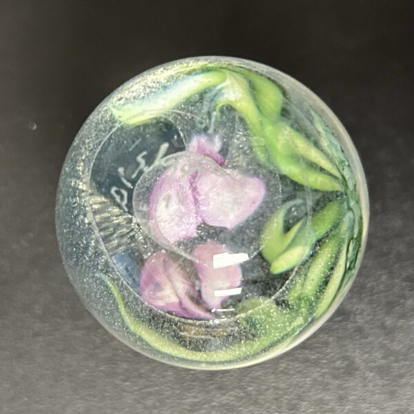 Jumbo Marble 5.5 Inch Circumference (Rare, Beautiful Butterfly Design)