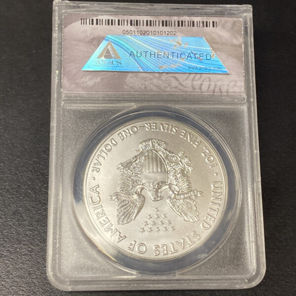 2016 SILVER AMERICAN EAGLE ANACS MS70 CSN TV Exclusive #1202 Of 3289 Fine .999
