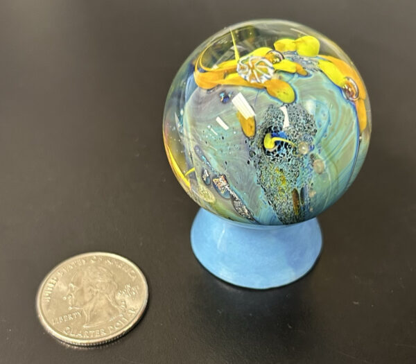 Jumbo Marble 5.25 Inch Circumference (Rare, Beautiful Design)