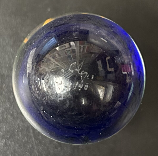 Jumbo Marble 5.5 Inch Circumference (Rare, Beautiful Flower Design)