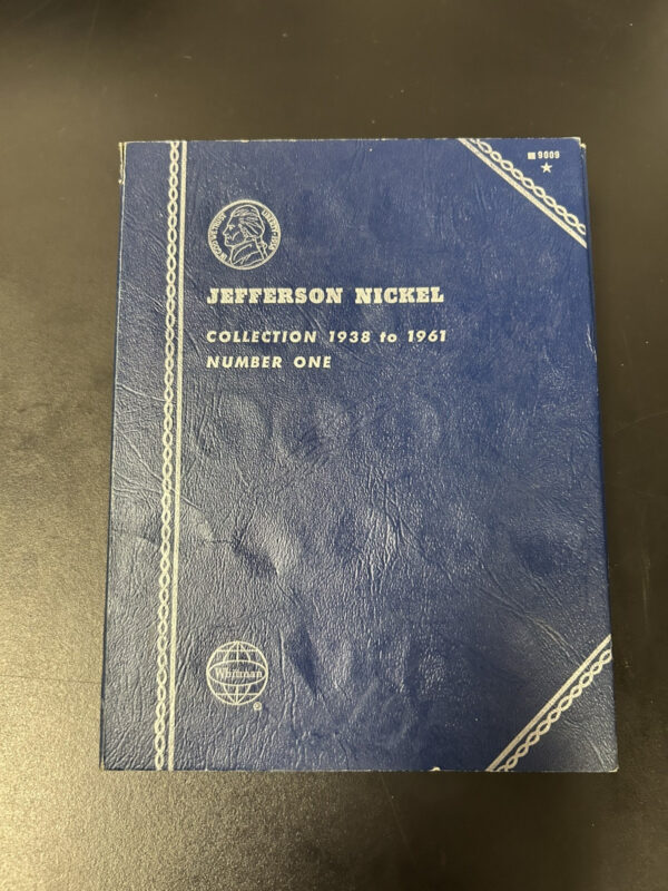 Jefferson Nickel Collection 1938-1961 Empty Album