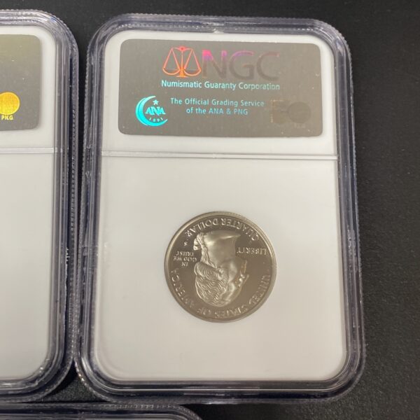 2005-S CLAD US State Quarters 25c Proof Set (5) NGC PF70 Ultra Cameo