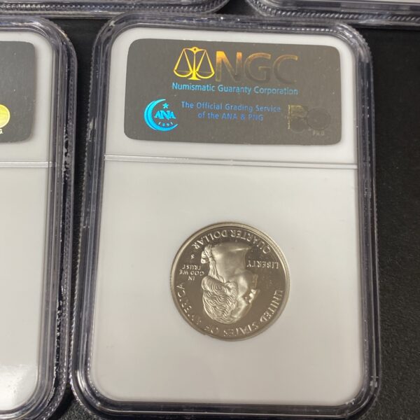 2005-S CLAD US State Quarters 25c Proof Set (5) NGC PF70 Ultra Cameo