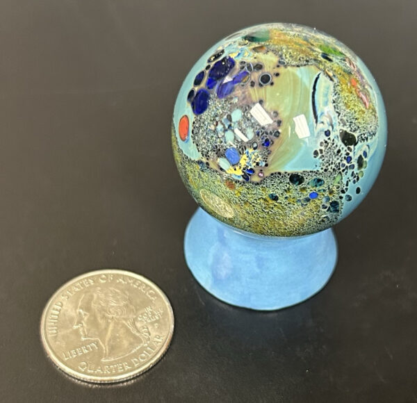 Jumbo Marble 4.75 Inch Circumference (Rare, Beautiful Design)