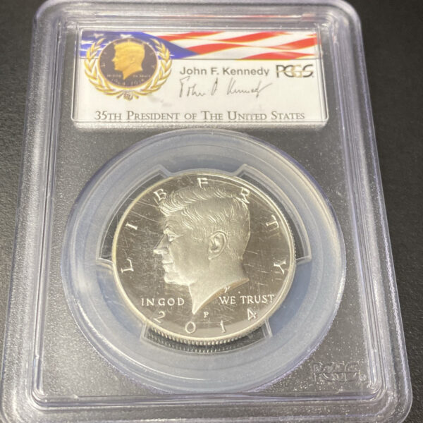 2014 PDSW 50th Anniversary Kennedy Half Dollar 4pc Set PCGS MS PR70 First Strike
