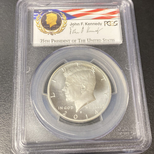 2014 PDSW 50th Anniversary Kennedy Half Dollar 4pc Set PCGS MS PR70 First Strike