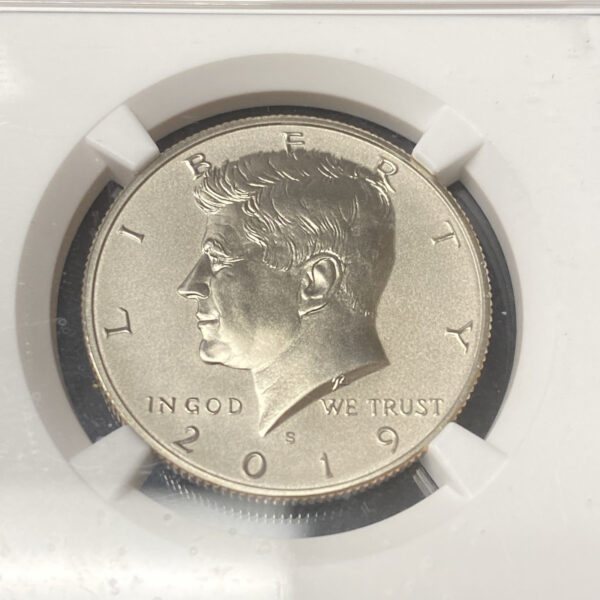 2019-S KENNEDY Half Dollar NGC PF 70 Enhanced Rev Proof From APOLLO 11 Set RARE!