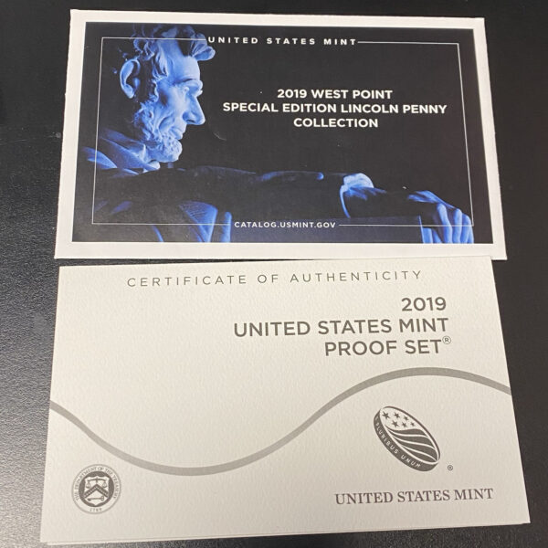 2019-S US Mint Proof Set | West Point Penny Proof | OGP Box & COA | Uncirculated