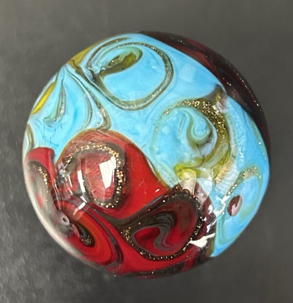 Jumbo Marble 5 Inch Circumference (Rare, Beautiful Design)