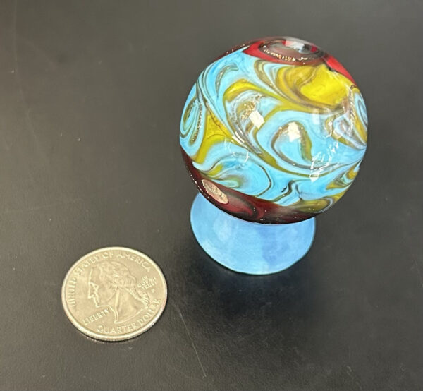 Jumbo Marble 5 Inch Circumference (Rare, Beautiful Design)