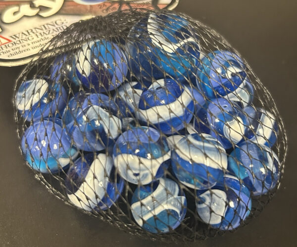 Blue Jay Mega Marbles Net Bag 24 Players 1 Shooter Retired Set (2004-2006)
