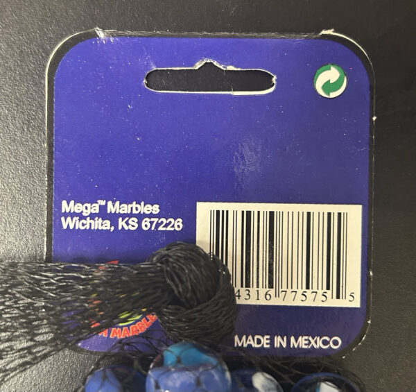 Blue Jay Mega Marbles Net Bag 24 Players 1 Shooter Retired Set (2004-2006)