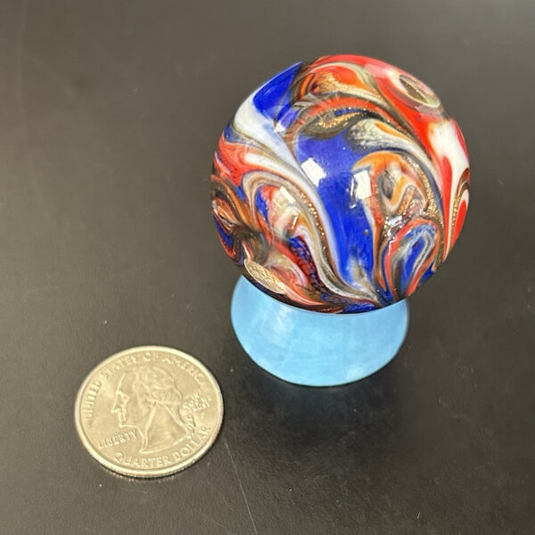 Jumbo Marble 5 Inch Circumference (Rare, Beautiful Design)