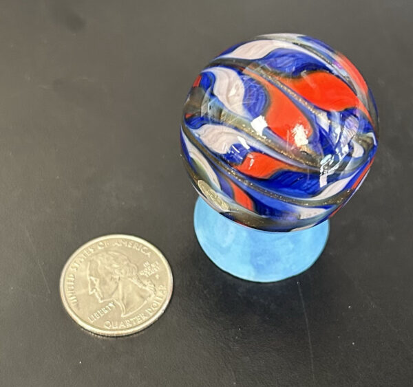 Jumbo Marble 5 Inch Circumference (Rare, Beautiful Design)
