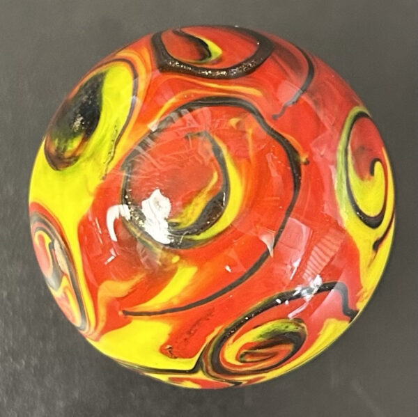 Jumbo Marble 5 Inch Circumference (Rare, Beautiful Design)