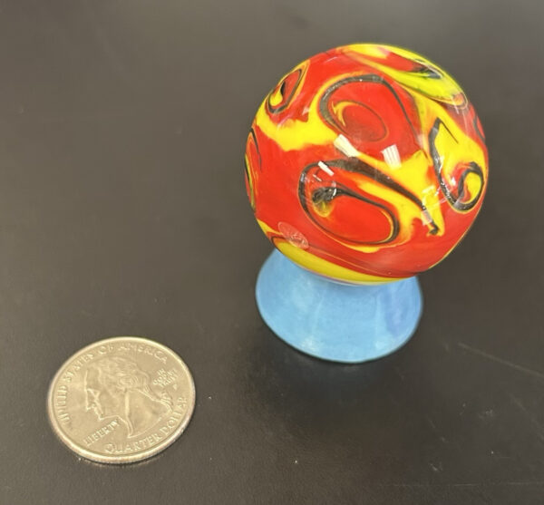 Jumbo Marble 5 Inch Circumference (Rare, Beautiful Design)