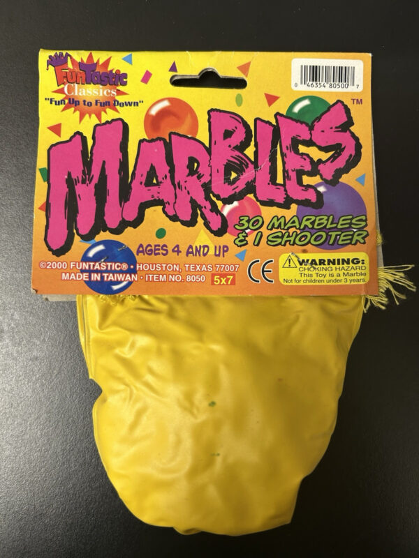 Funtastic Classics Marble Pack Sealed (30 Marbles & 1 Shooter)