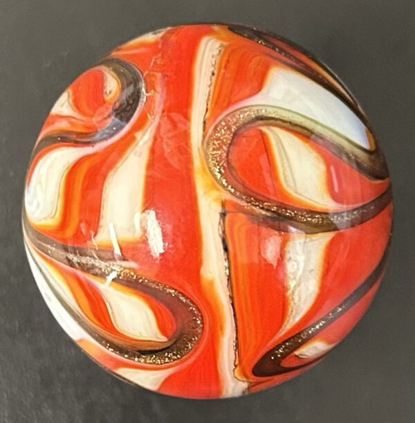 Jumbo Marble 5 Inch Circumference (Rare, Beautiful Design)