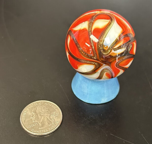 Jumbo Marble 5 Inch Circumference (Rare, Beautiful Design)