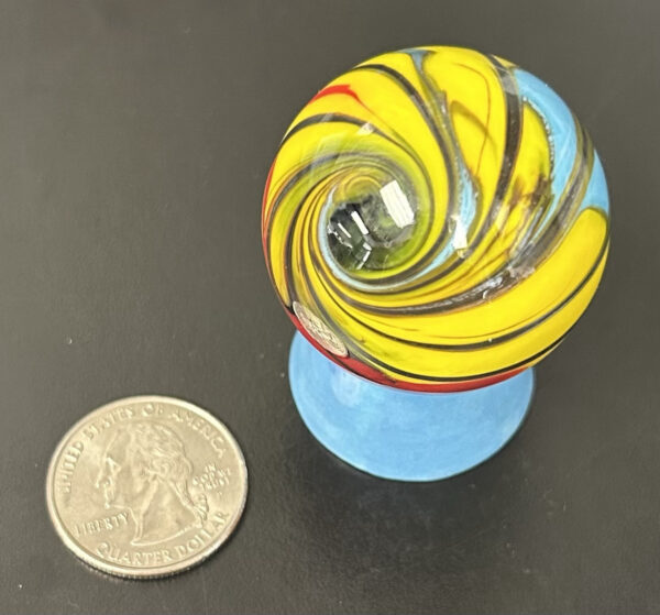 Jumbo Marble 5 Inch Circumference (Rare, Beautiful Design)