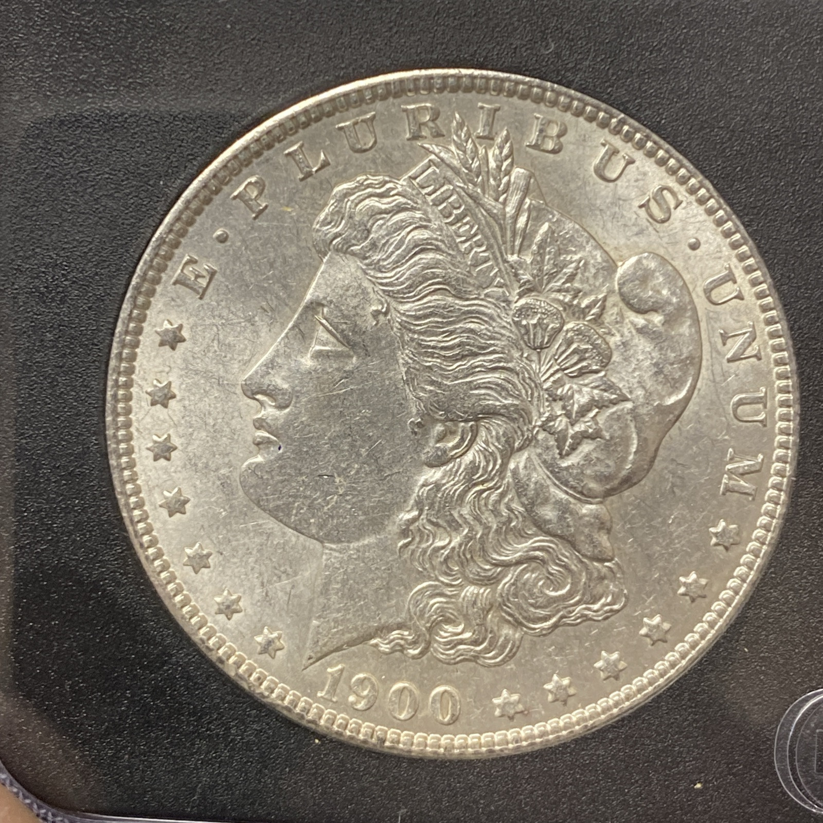 1900 Morgan Silver Dollar $1 US 90% Silver Coin Great Details! Beautiful Shine!