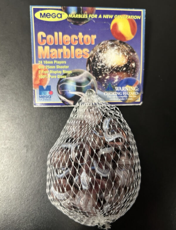 Octopus Collector Series Net Bag Glass Mega Marbles Vacor 1 Shooter 24 Players