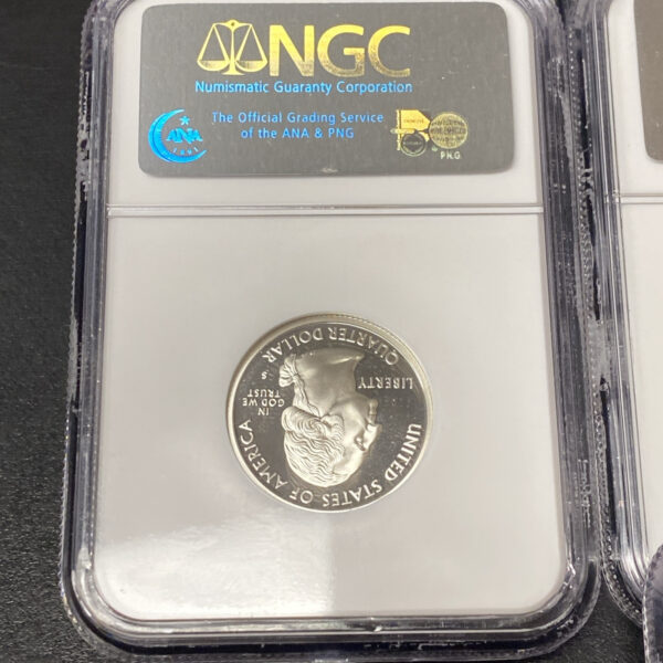 2005-S Silver Proof Statehood Quarter Set 5 Coins NGC PF70 Ultra Cameo Nice Set!