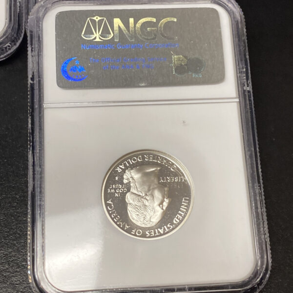 2005-S Silver Proof Statehood Quarter Set 5 Coins NGC PF70 Ultra Cameo Nice Set!