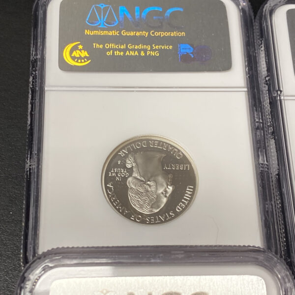 2005-S Silver Proof Statehood Quarter Set 5 Coins NGC PF70 Ultra Cameo Nice Set!