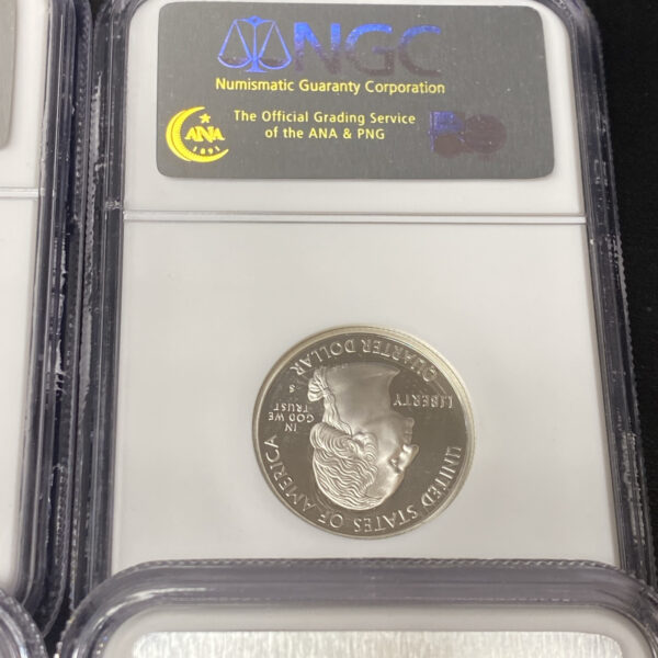 2005-S Silver Proof Statehood Quarter Set 5 Coins NGC PF70 Ultra Cameo Nice Set!