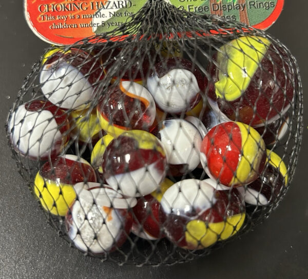 Cardinal Mega Marbles Net Bag 24 Players 1 Shooter Retired Set (2004-2006)