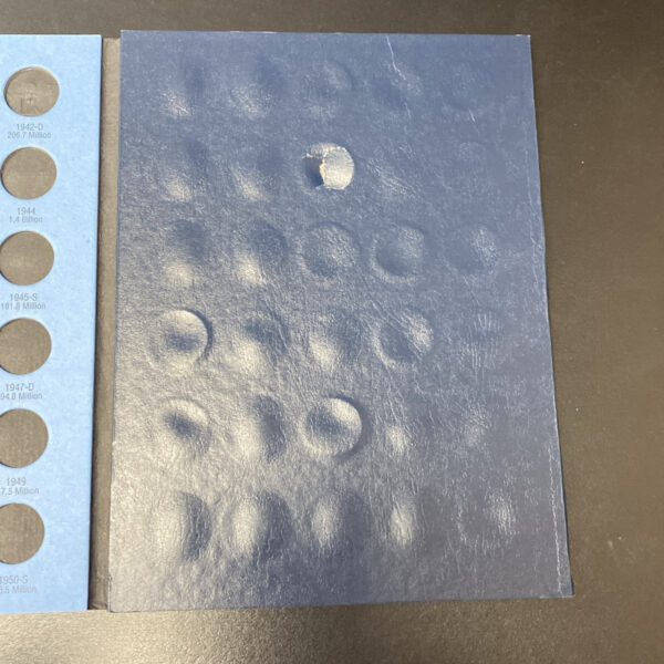 Whitman Lincoln Cent Penny Coin Folder Number Two Album Book 1941 - 1974 LikeNEW