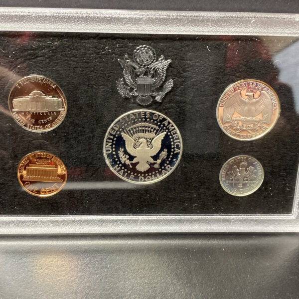 (Lot Of 6) 1993-1998 S United States Mint Silver Proof Sets All W/Box & COA