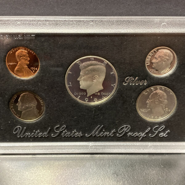 (Lot Of 6) 1993-1998 S United States Mint Silver Proof Sets All W/Box & COA