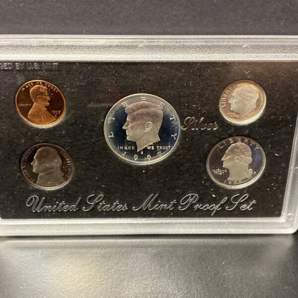 (Lot Of 6) 1993-1998 S United States Mint Silver Proof Sets All W/Box & COA
