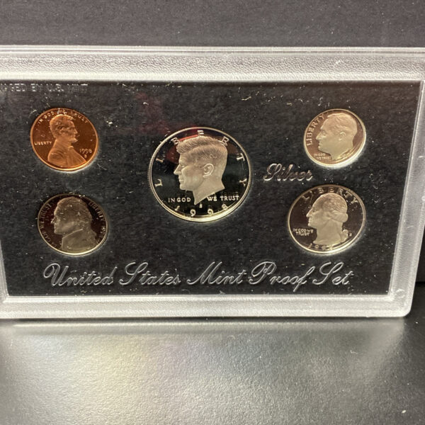 (Lot Of 6) 1993-1998 S United States Mint Silver Proof Sets All W/Box & COA