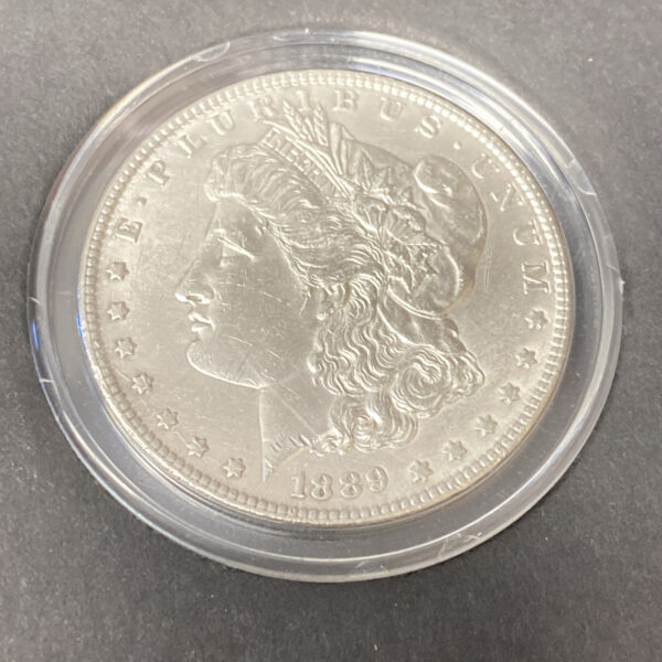 1889-P $1 Morgan Silver Dollar United States Philadelphia Mint Genuine